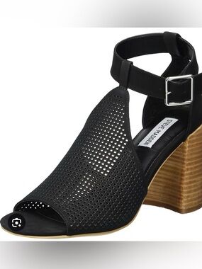Steve Madden Sawyer Black Suede